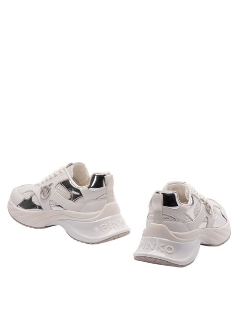 ARIEL Sneakers con dettagli a specchio white/silver - Scarpe Donna
