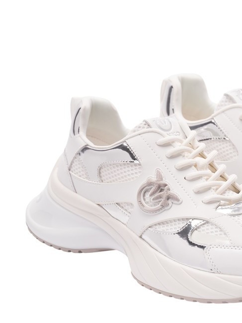 ARIEL Sneakers con dettagli a specchio white/silver - Scarpe Donna