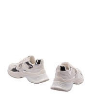 PINKO ARIEL Sneakers con dettagli a specchio white/silver - Scarpe Donna - 4