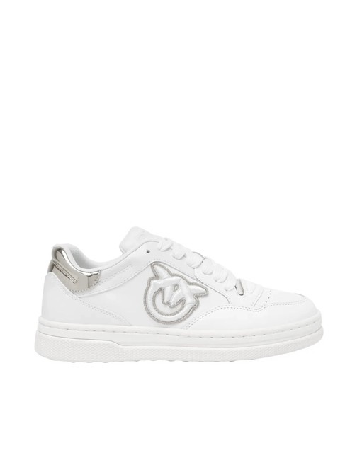 MANDY Senakers in pelle white/silver - Scarpe Donna