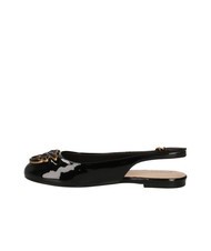 PINKO MAGGY Ballerine lucide sling-back nero limousine - Scarpe Donna - 4