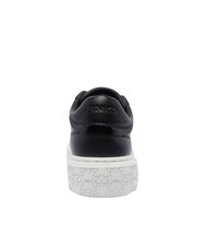 PINKO YOKO Sneakers platform in pelle nero limousine - Scarpe Donna - 4