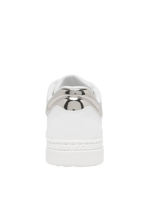 MANDY Senakers in pelle white/silver - Scarpe Donna