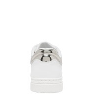 PINKO MANDY Senakers in pelle white/silver - Scarpe Donna - 3
