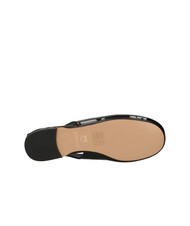 PINKO MAGGY Ballerine lucide sling-back nero limousine - Scarpe Donna - 7