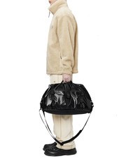 RAINS SIBU WEEKEND Borsone impermeabile con tracolla black - Borsoni - 4