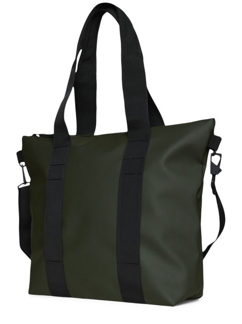 TOTE BAG MINI Borsa impermeabile green - Borse Donna