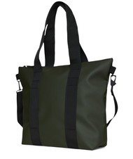 RAINS TOTE BAG MINI Borsa impermeabile green - Borse Donna - 2