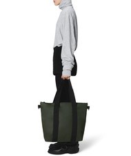RAINS TOTE BAG MINI Borsa impermeabile green - Borse Donna - 3