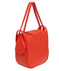 LESAC TRIO Zaino sacca in pelle nappa rosso30 - Borse Donna - 3