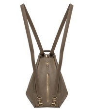 LESAC TRIO Zaino sacca in pelle nappa fango - Borse Donna - 2