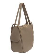 LESAC TRIO Zaino sacca in pelle nappa fango - Borse Donna - 3