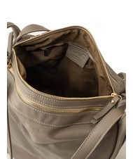 LESAC TRIO Zaino sacca in pelle nappa fango - Borse Donna - 8
