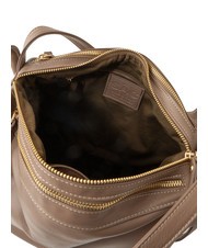 LESAC TRIO Zaino sacca in pelle nappa marrone - Borse Donna - 8