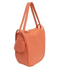 LESAC TRIO Zaino sacca in pelle nappa salmone scuro - Borse Donna - 3