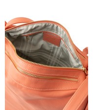 LESAC TRIO Zaino sacca in pelle nappa salmone scuro - Borse Donna - 8