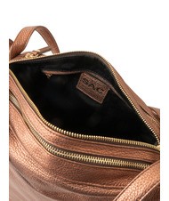 LESAC TRIO Zaino sacca in pelle metallizzata bronzo - Borse Donna - 8