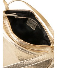 LESAC TRIO Zaino sacca in pelle metallizzata oro - Borse Donna - 8