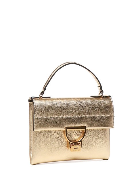 ARLETTIS Mini bag in pelle martellata golden - Borse Donna