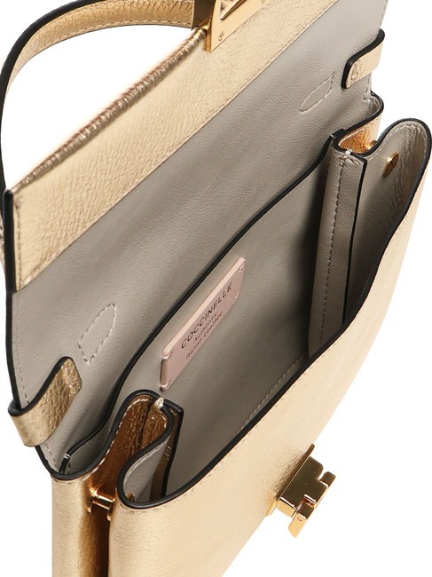 ARLETTIS Mini bag in pelle martellata golden - Borse Donna