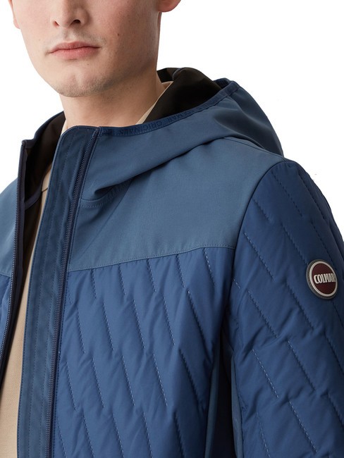 ULTRASOUND Giubbino leggero con cappuccio dark blue - Giacche Uomo