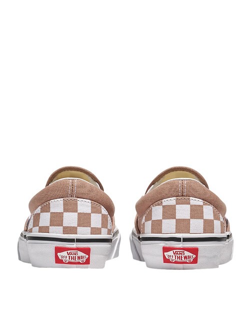 CLASSIC Sneakers slip-on in pelle suede warm taupe - Scarpe Unisex