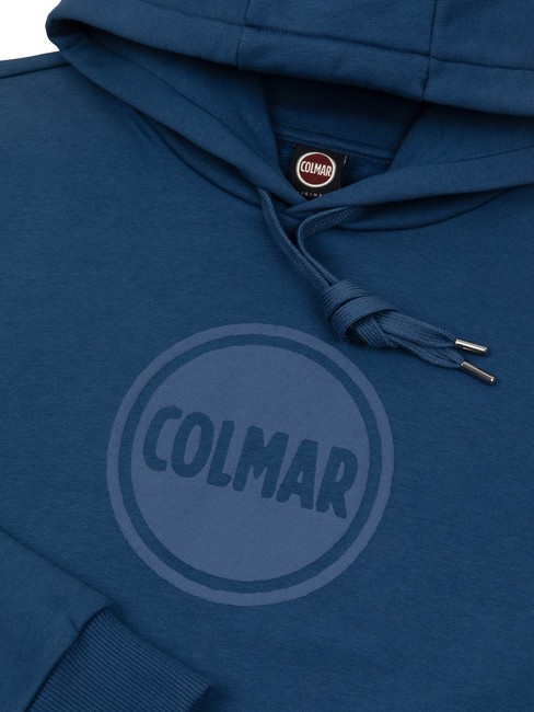 CONNECTIVE Felpa con logo e cappuccio dark blue - Felpe Uomo