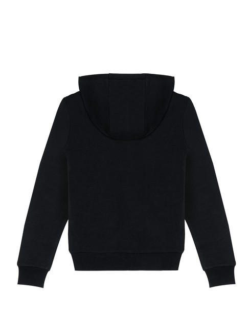 CONNECTIVE Felpa full zip con cappuccio black - Felpe Donna