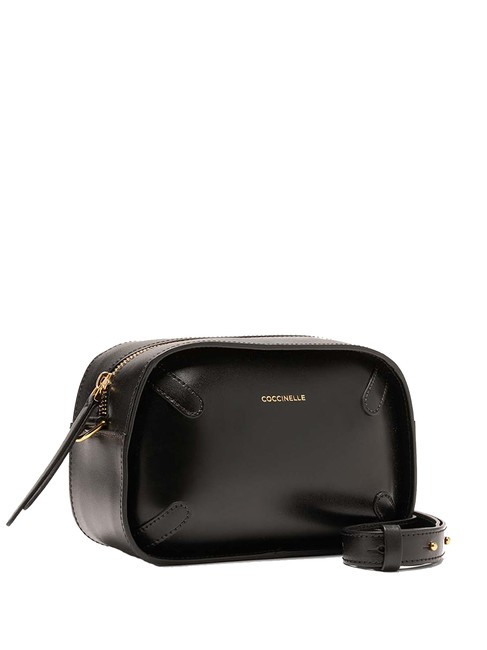 MALETA CALF Mini Bag a tracolla, in pelle Nero - Borse Donna