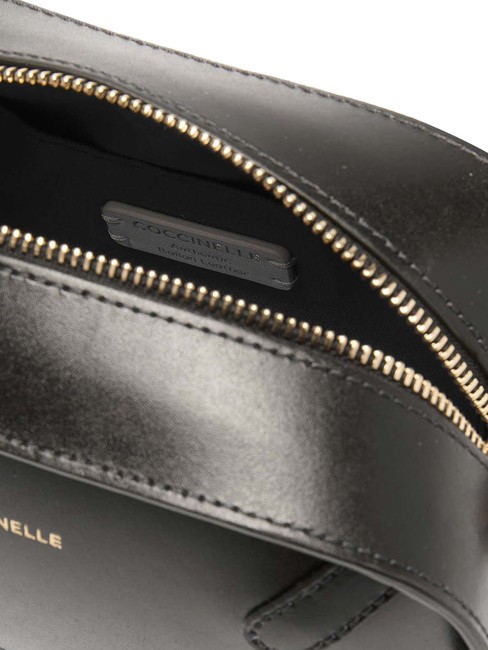 MALETA CALF Mini Bag a tracolla, in pelle Nero - Borse Donna