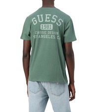 GUESS BSC CLASSIC T-Shirt in cotone urban sky multi - T-shirt Uomo - 2