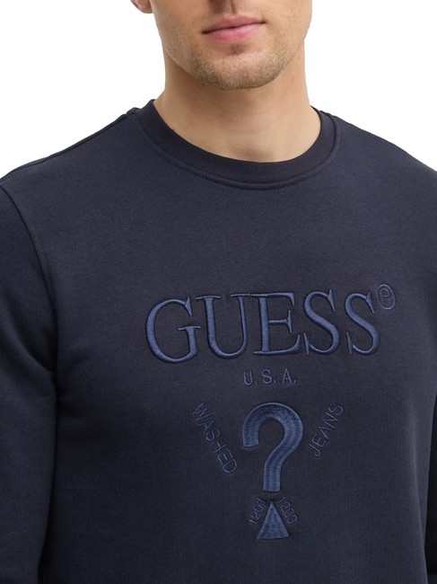 BEAU Felpa girocollo smartblue - Felpe Uomo