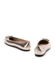 PINKO GIOIA  Ballerine in pelle silver - Scarpe Donna - 3