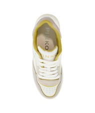 PINKO MANDY Sneakers Donna white/lime - Scarpe Donna - 4
