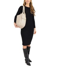 LESAC TRIO Zaino sacca in pelle nappa ghiaccio - Borse Donna - 4