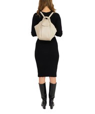 LESAC TRIO Zaino sacca in pelle nappa ghiaccio - Borse Donna - 5