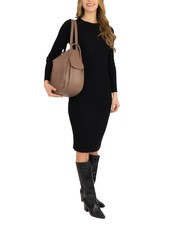 LESAC TRIO Zaino sacca in pelle nappa marrone - Borse Donna - 4