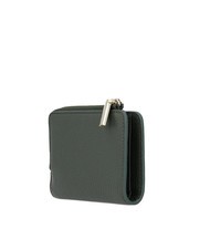 COCCINELLE METALLIC SOFT Portafoglio piccolo in pelle alga - Portafogli Donna - 3