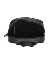 THE BRIDGE DAMIANO Zaino in pelle porta pc 14" nero/rutenio scuro opaco - Zaini da lavoro porta PC - 6