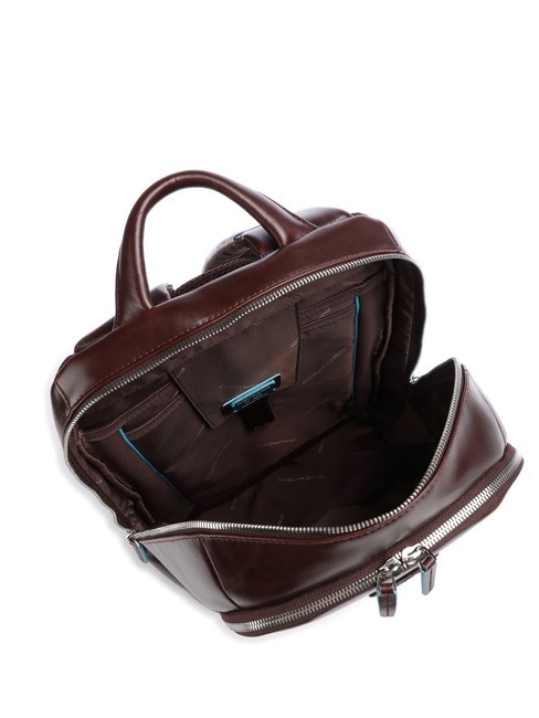 BLUE SQUARE Zaino in pelle porta PC 14" MOGANO - Zaini da lavoro porta PC