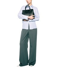 FURLA TESSA Borsa tote in pelle stampa andromeda Nero - Borse Donna - 3