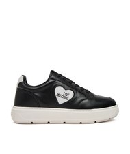 LOVE MOSCHINO BOLD 40 Sneakers in pelle ne/offw - Scarpe Donna - 2