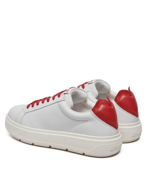 BOLD 40 Sneakers in pelle bianco/rosso - Scarpe Donna