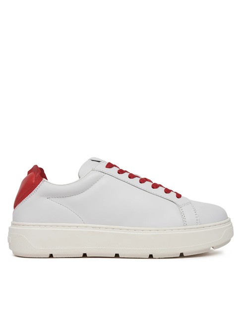 BOLD 40 Sneakers in pelle bianco/rosso - Scarpe Donna