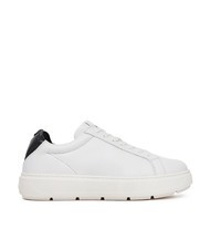 LOVE MOSCHINO BOLD 40 Sneakers in pelle bianco/nero - Scarpe Donna - 2