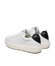 LOVE MOSCHINO BOLD 40 Sneakers in pelle bianco/nero - Scarpe Donna - 3
