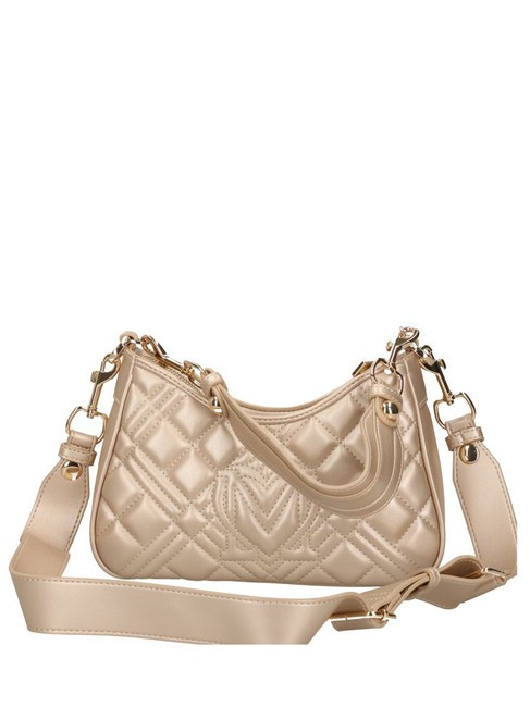 QUILTED LM Borsa a tracolla gold - Borse Donna