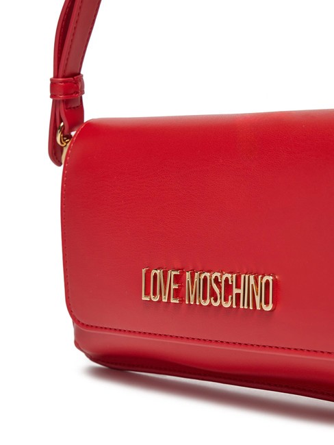 LOGO LETTERING Borsa a spalla ROSSO - Borse Donna