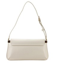 LOVE MOSCHINO LOGO LETTERING Borsa a spalla avorio - Borse Donna - 3