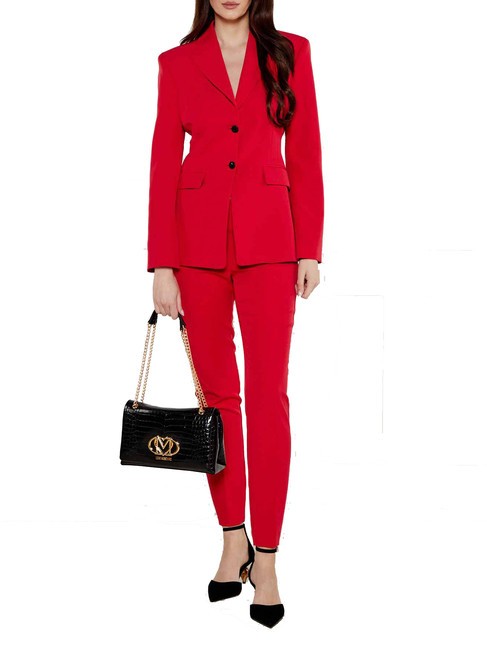 CROCO Convertible Borsetta a spalla / a tracolla croco nero - Borse Donna